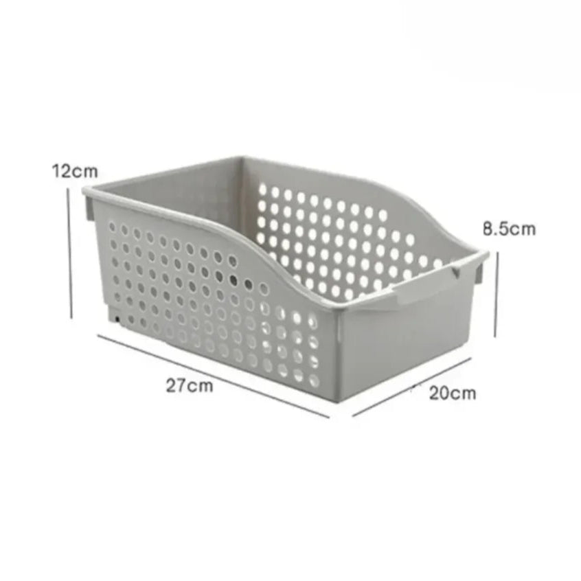 Organizador De Armário Multiuso Para Cozinha - Tazzi 20X27Cm Cinza