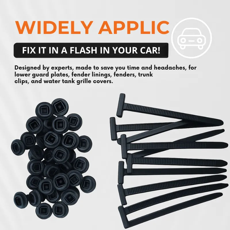 Pack of Multifunctional Cable Tie Buckles – Tazzi