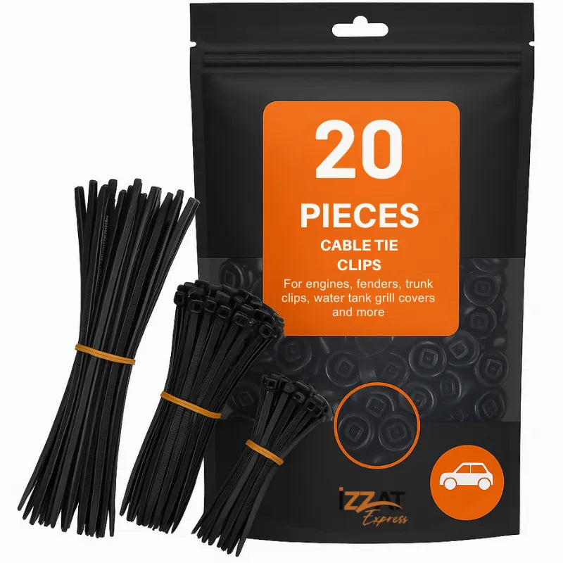 Pack of Multifunctional Cable Tie Buckles – Tazzi