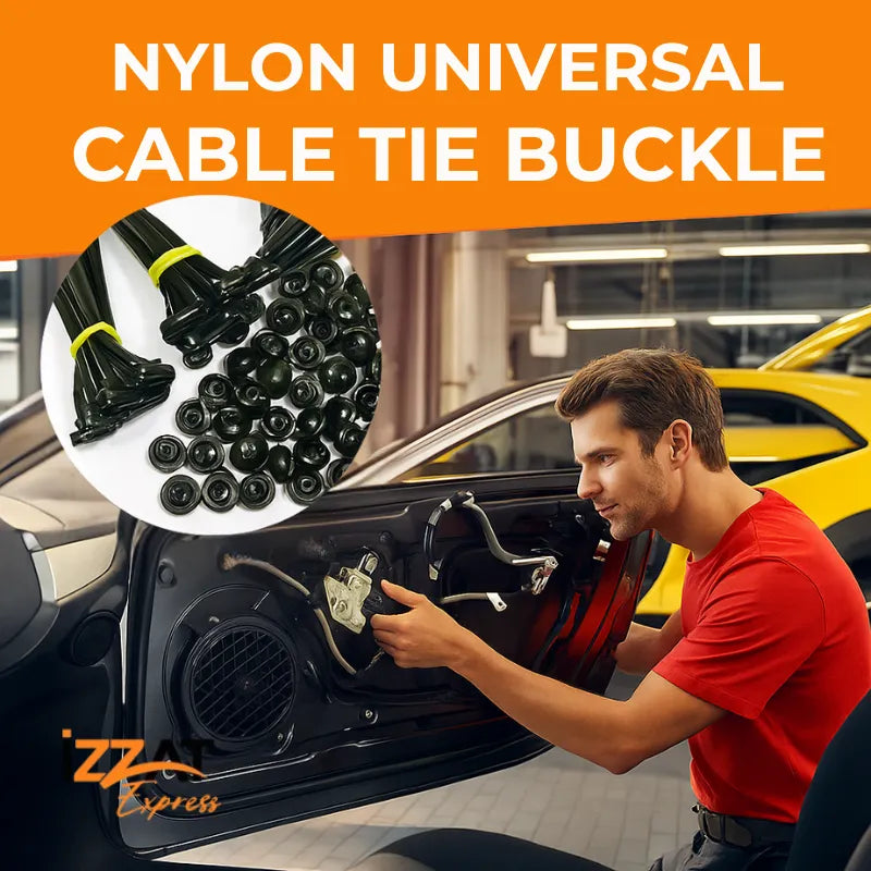 Pack of Multifunctional Cable Tie Buckles – Tazzi